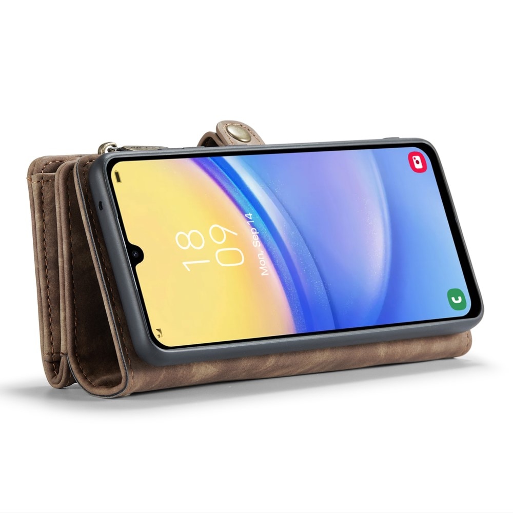 Cartera Multi-Slot Samsung Galaxy A15 marrón