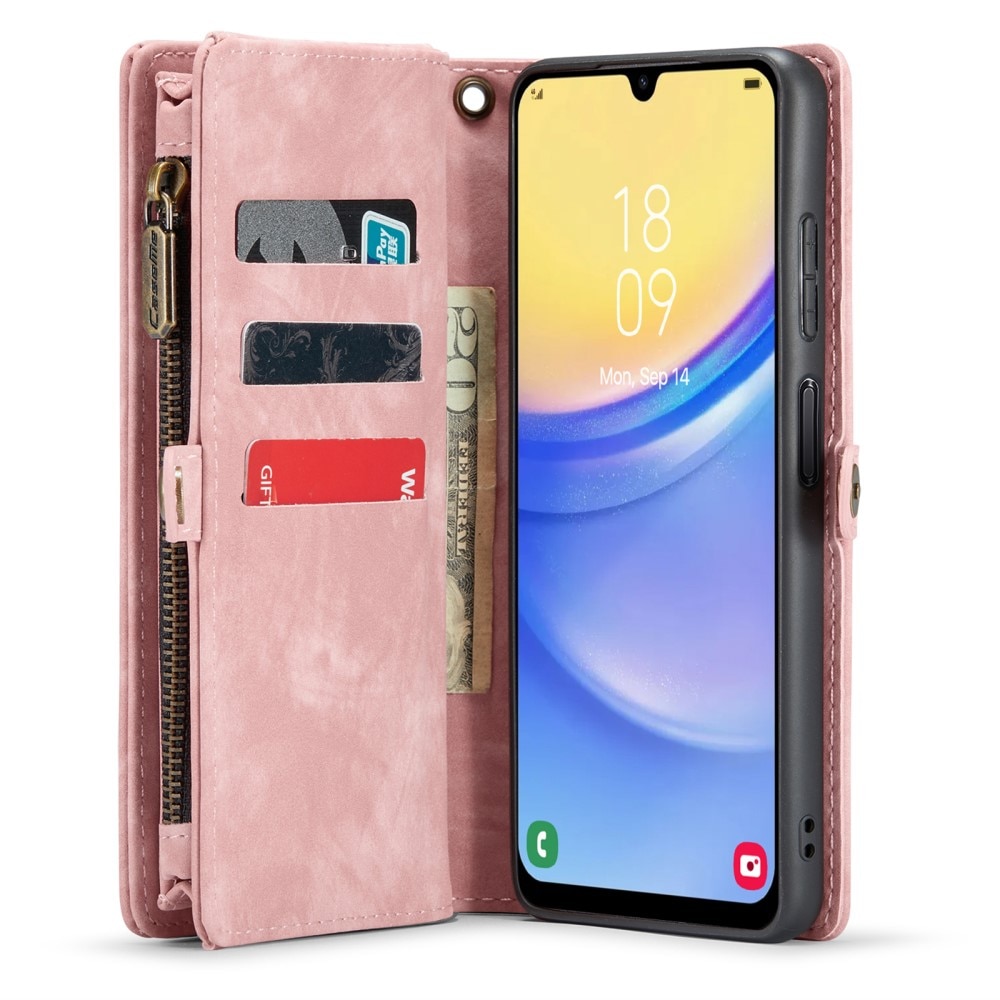 Cartera Multi-Slot Samsung Galaxy A15 Rosa