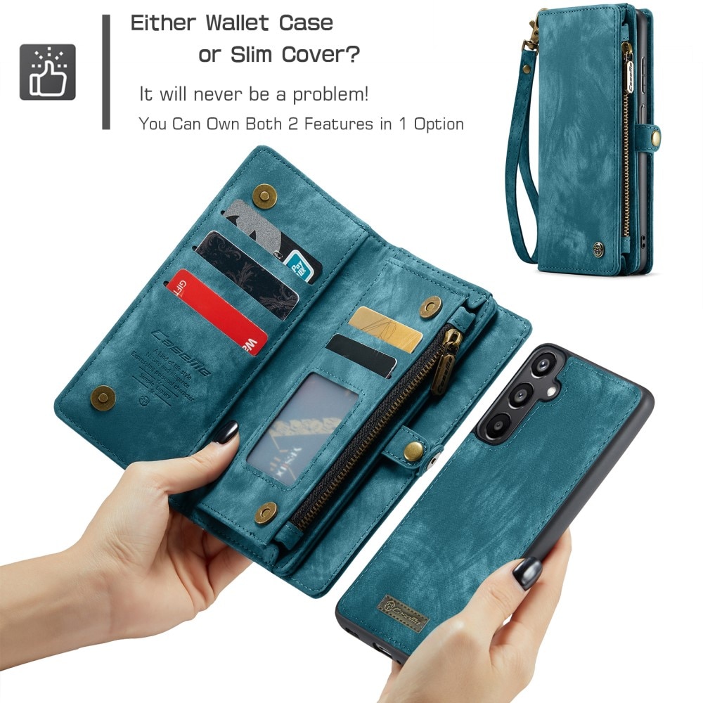 Cartera Multi-Slot Samsung Galaxy A15 Azul