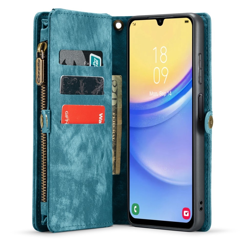 Cartera Multi-Slot Samsung Galaxy A15 azul