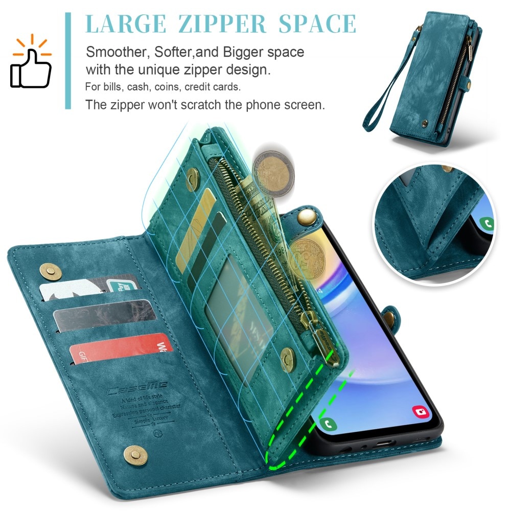 Cartera Multi-Slot Samsung Galaxy A15 Azul