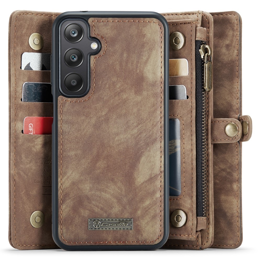 Cartera Multi-Slot Samsung Galaxy A25 marrón