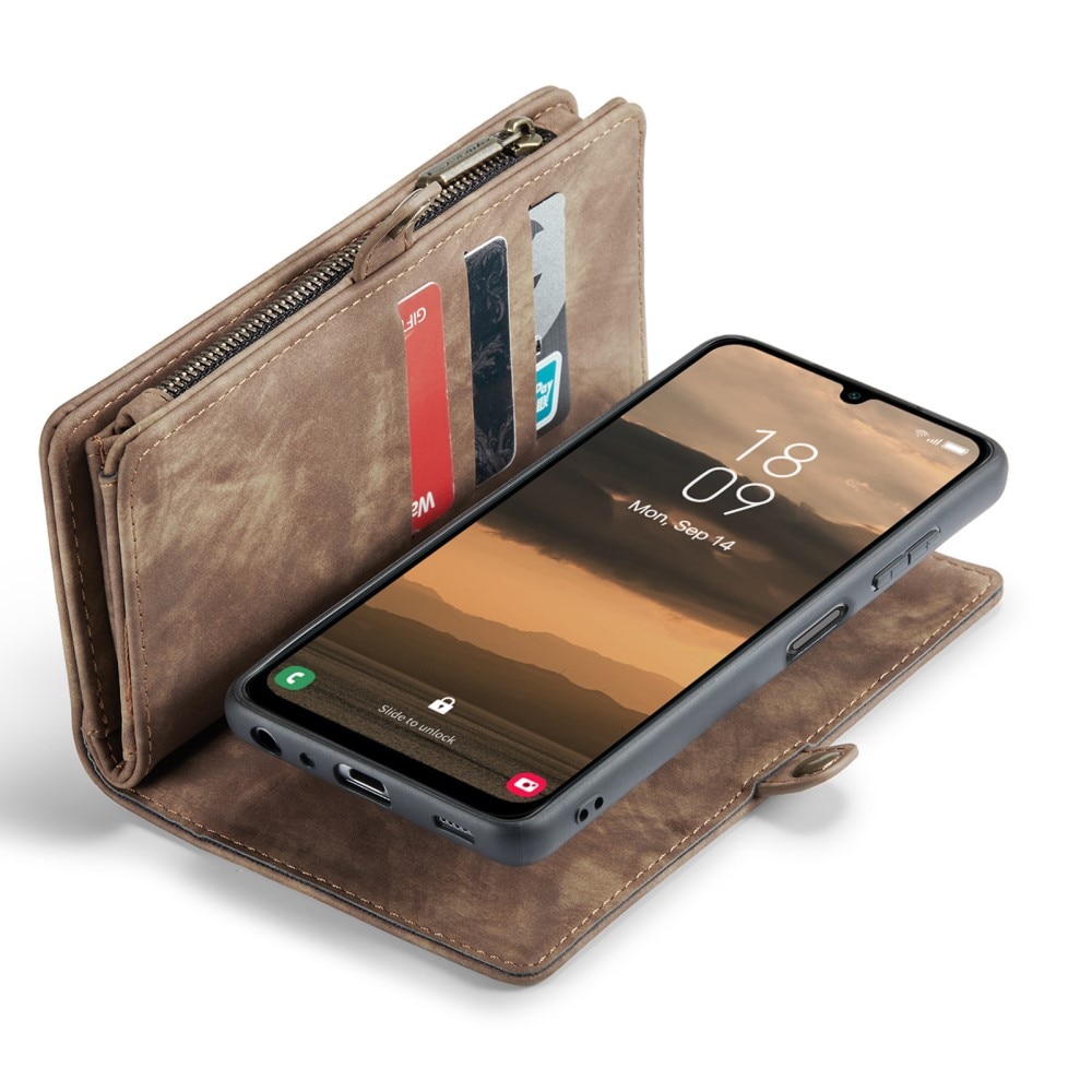Cartera Multi-Slot Samsung Galaxy A25 Marrón