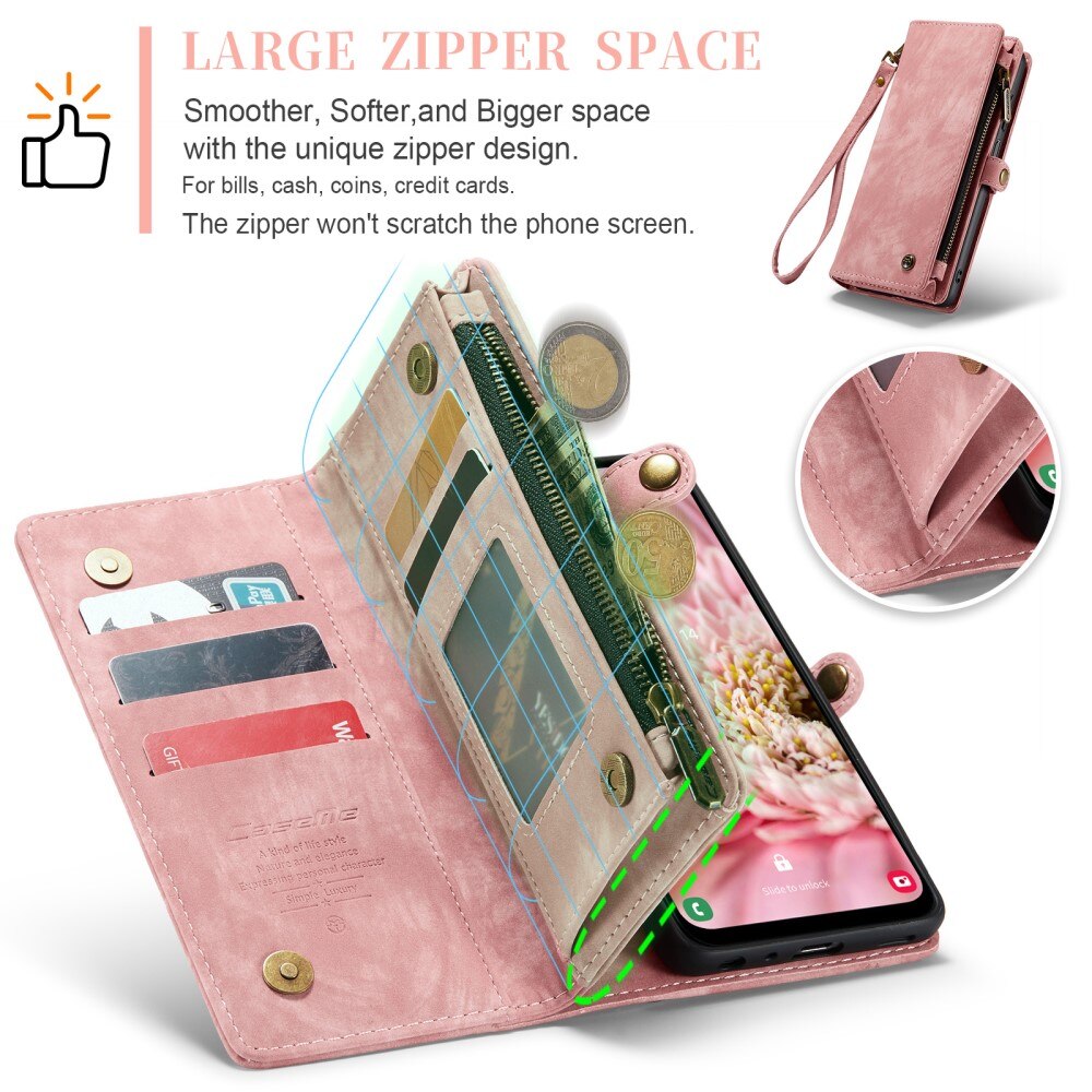 Cartera Multi-Slot Samsung Galaxy A25 Rosa