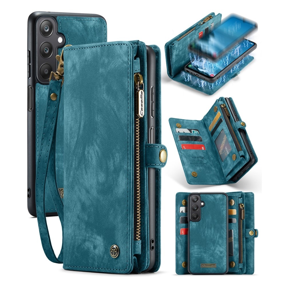 Cartera Multi-Slot Samsung Galaxy A25 azul