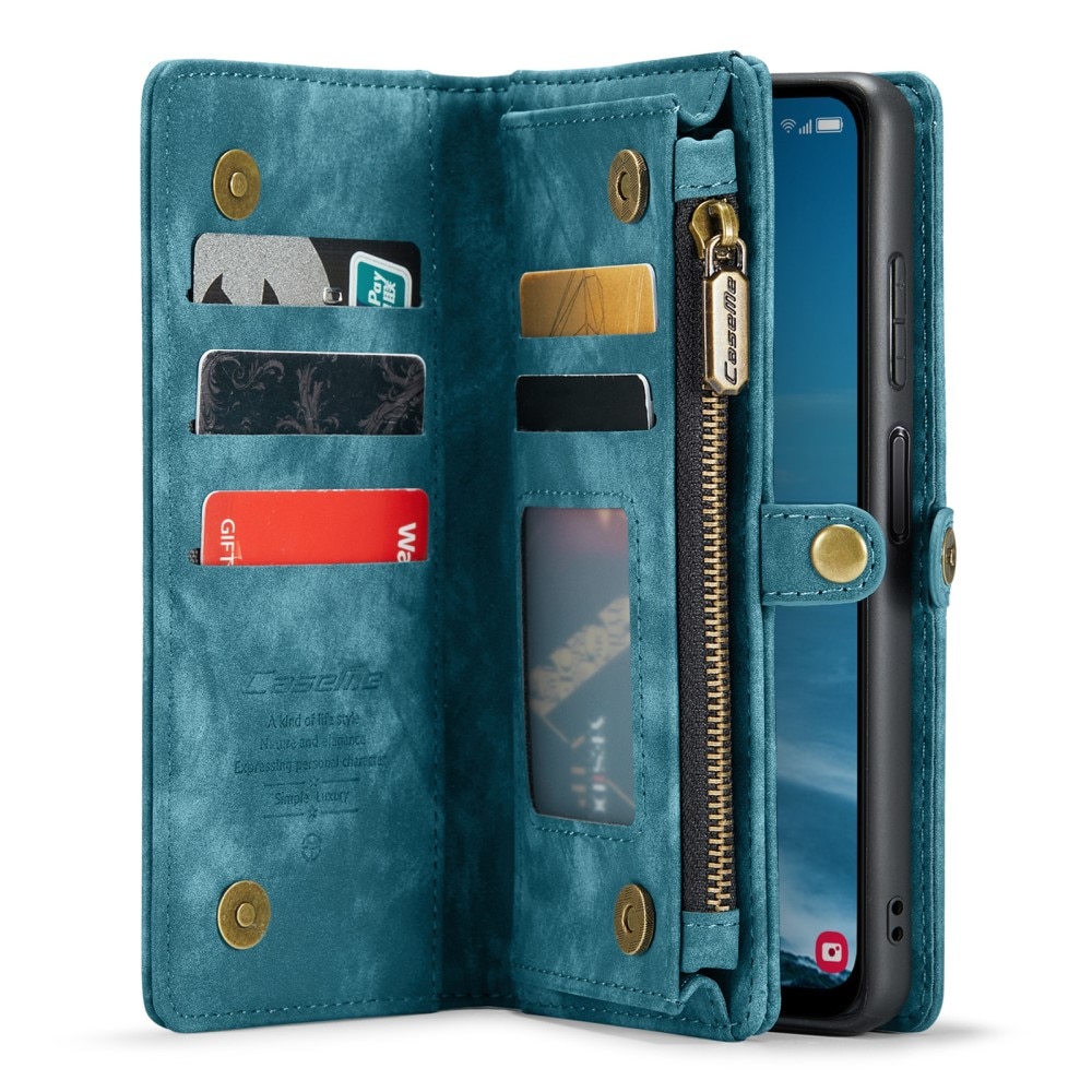 Cartera Multi-Slot Samsung Galaxy A25 azul