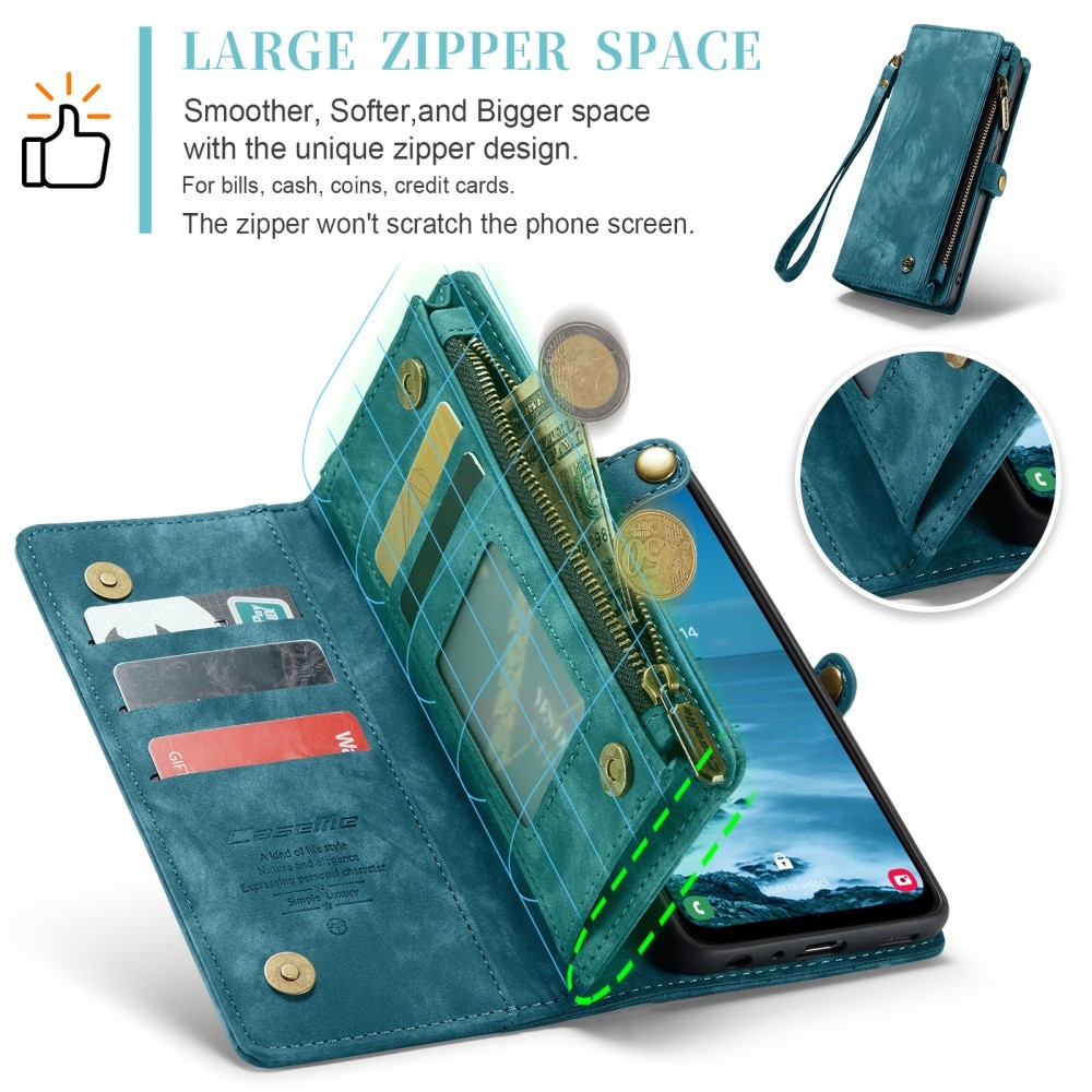 Cartera Multi-Slot Samsung Galaxy A25 Azul