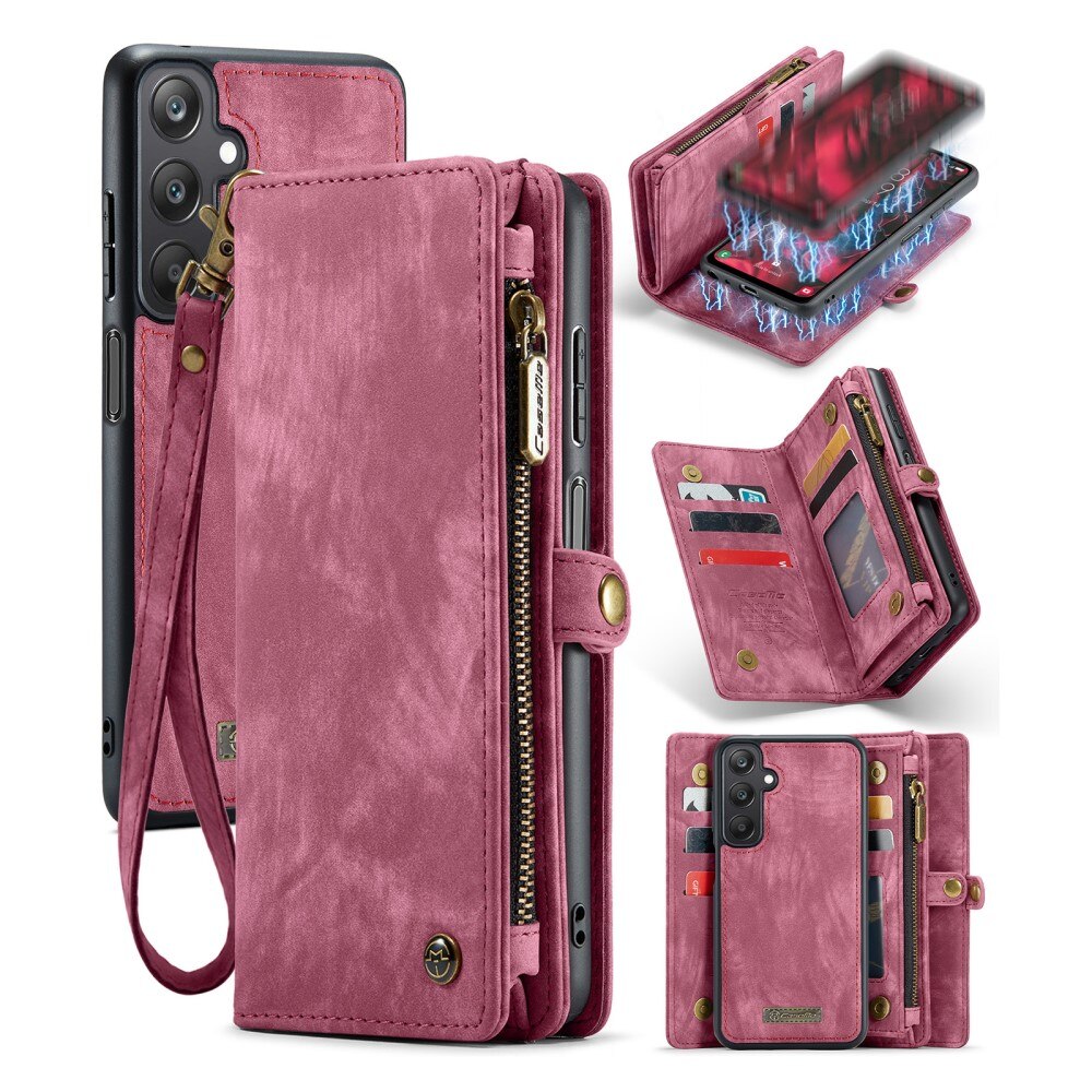 Cartera Multi-Slot Samsung Galaxy A25 Rojo