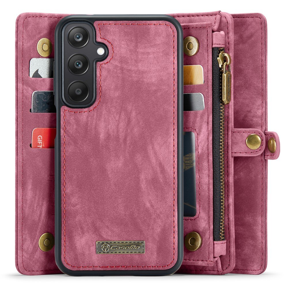 Cartera Multi-Slot Samsung Galaxy A25 rojo