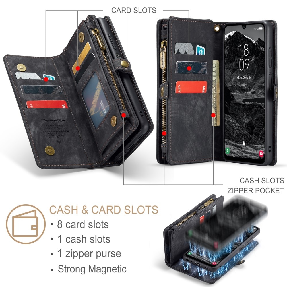 Cartera Multi-Slot Samsung Galaxy A25 Gris