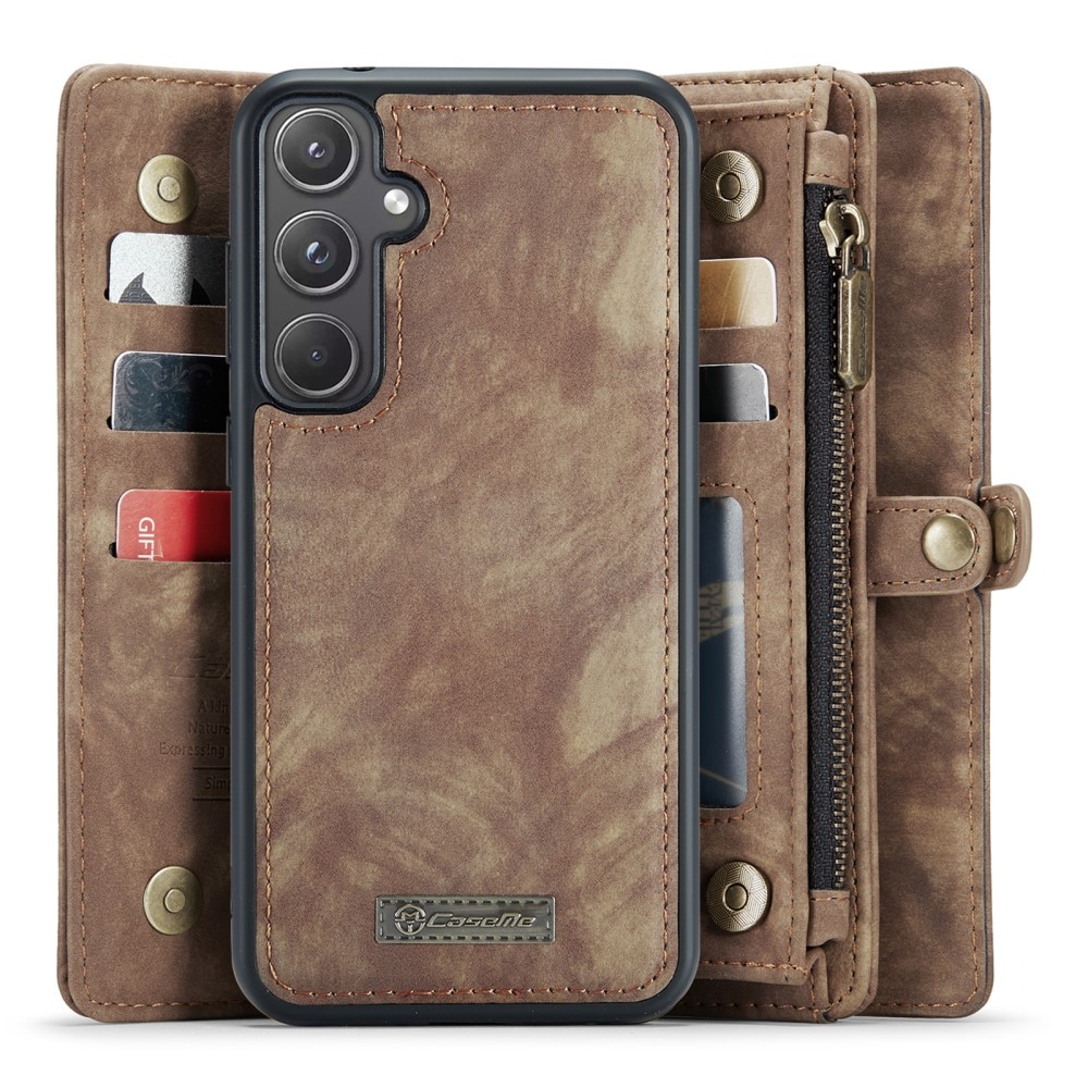 Cartera Multi-Slot Samsung Galaxy A55 Marrón