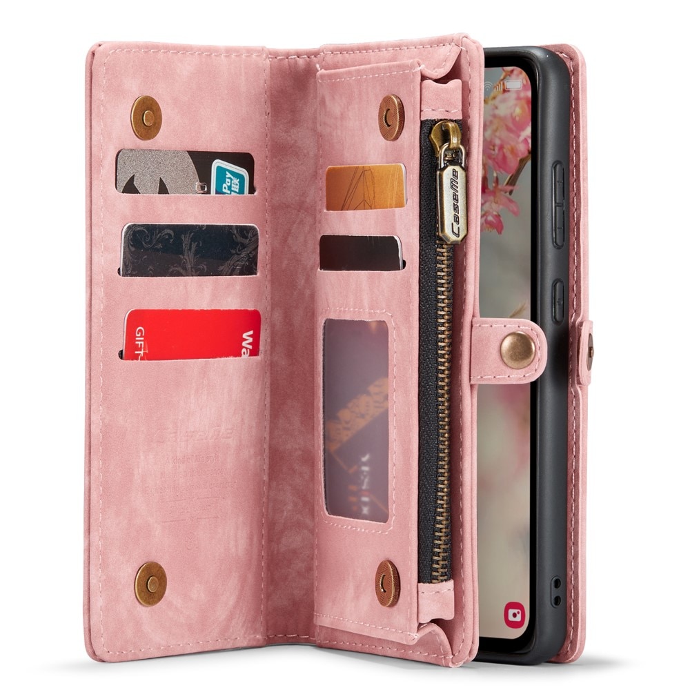 Cartera Multi-Slot Samsung Galaxy A55 rosado