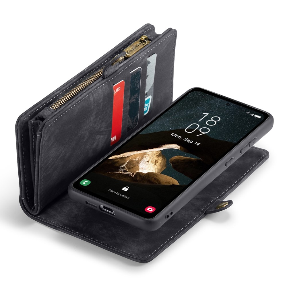 Cartera Multi-Slot Samsung Galaxy A55 Gris