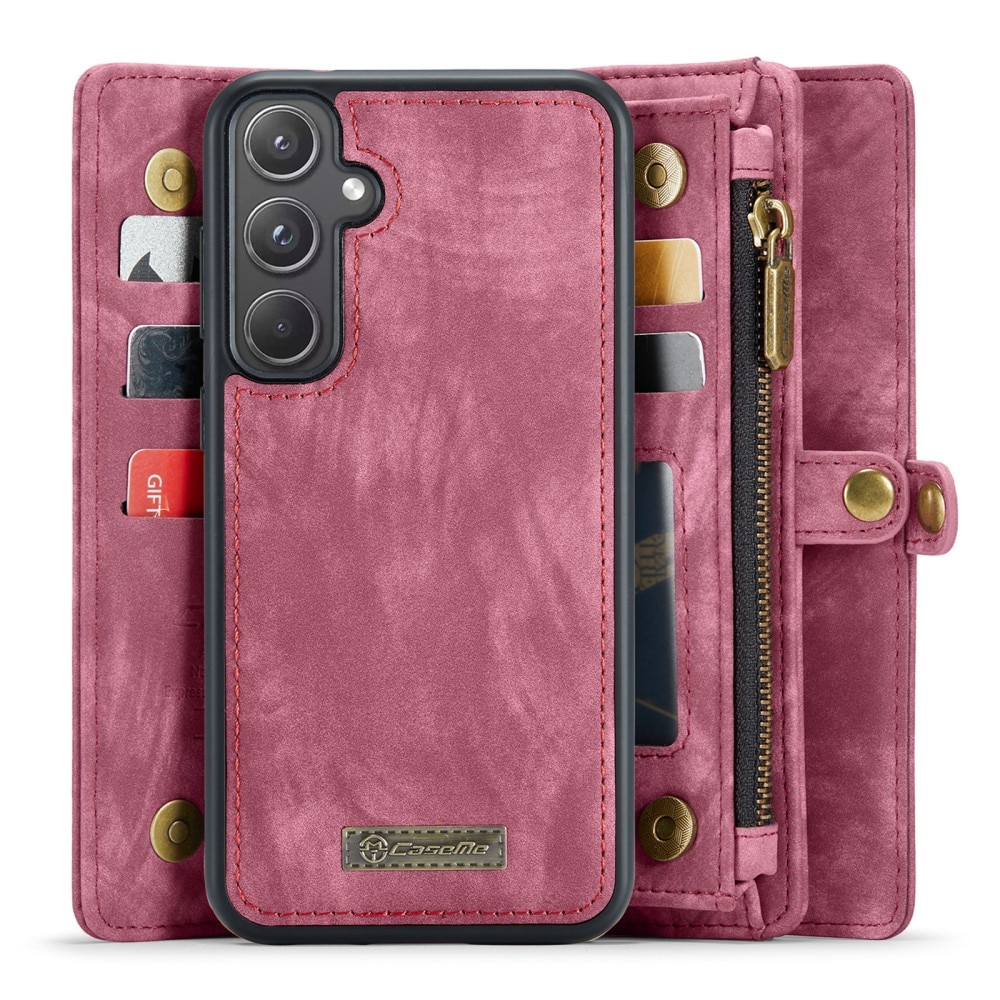 Cartera Multi-Slot Samsung Galaxy A55 Rojo