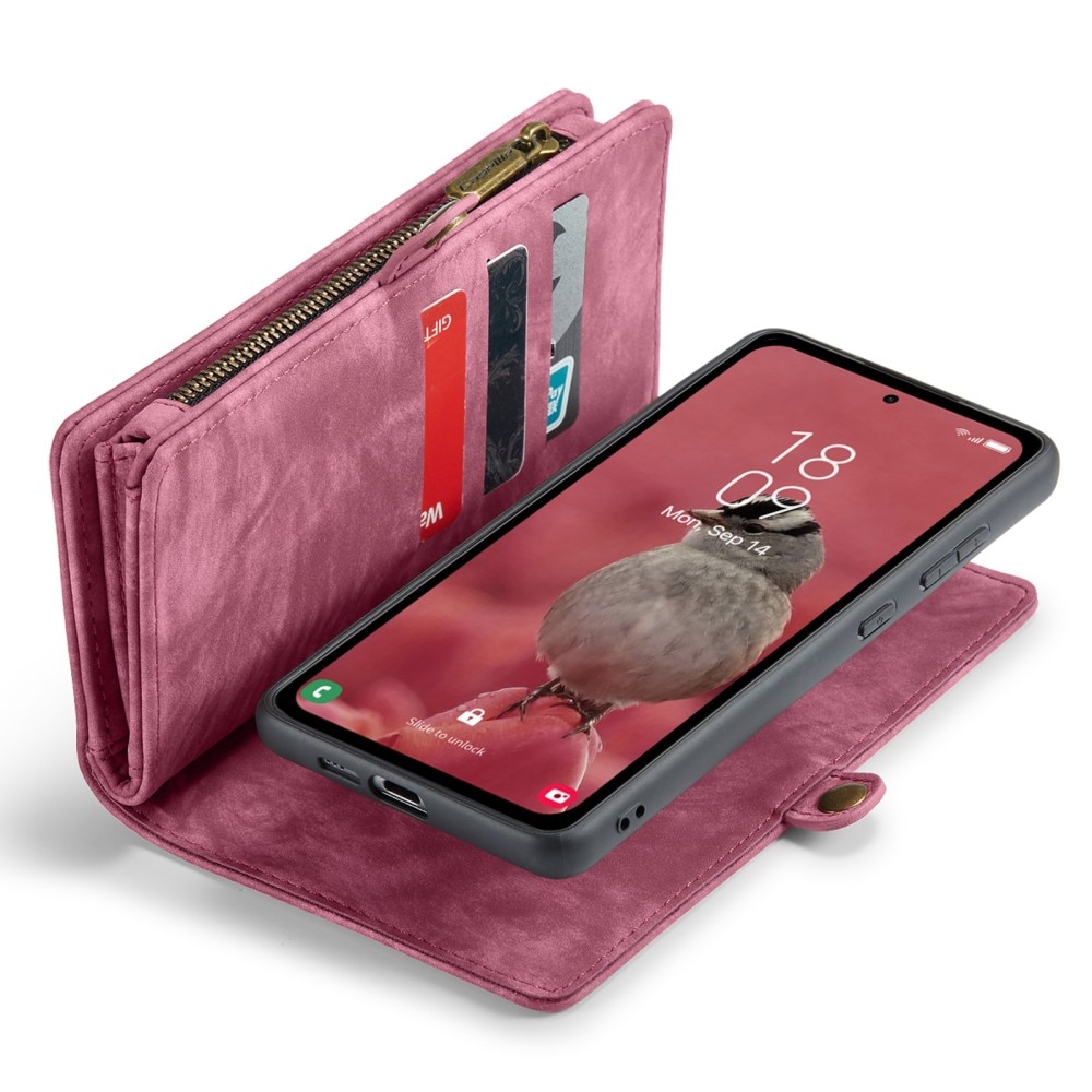 Cartera Multi-Slot Samsung Galaxy A55 Rojo