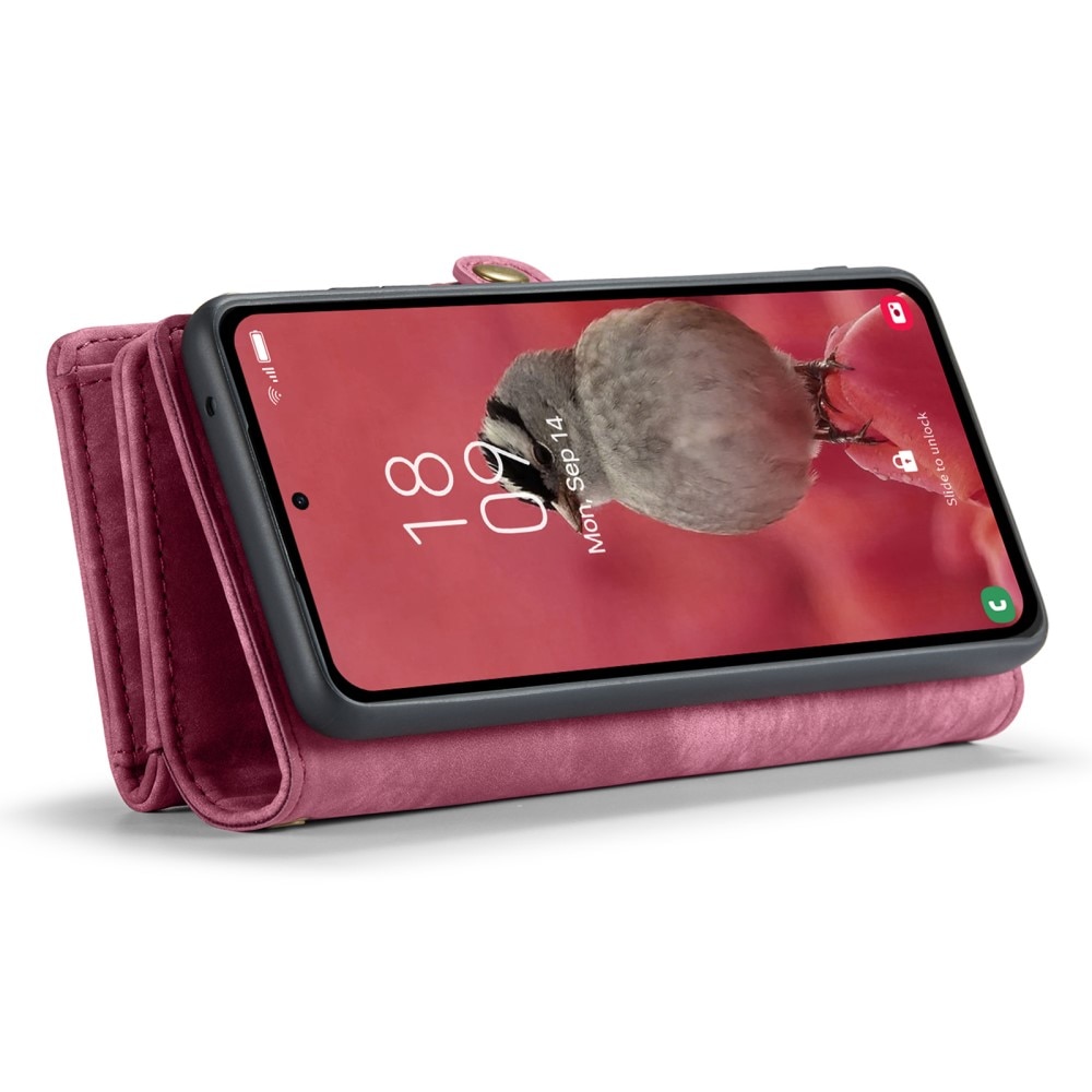 Cartera Multi-Slot Samsung Galaxy A55 Rojo