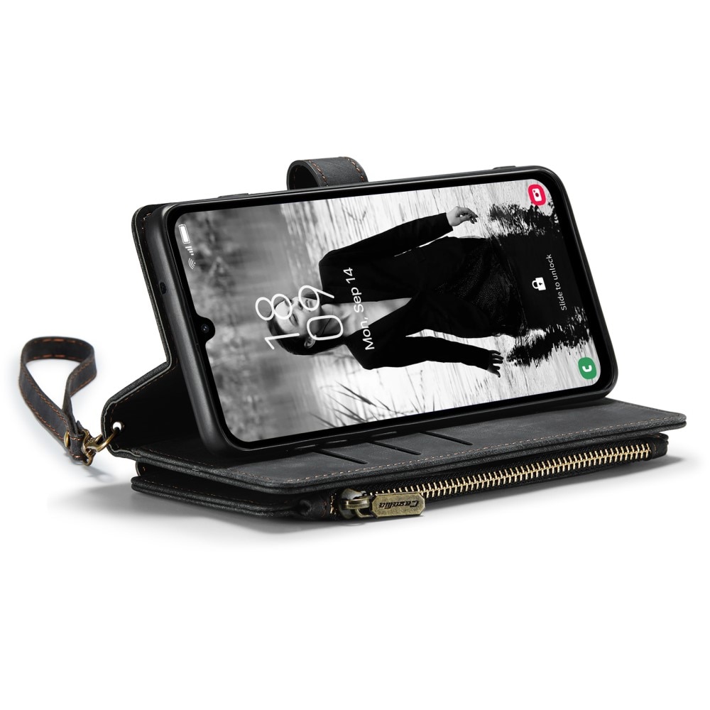 Cartera Zipper Samsung Galaxy A15 Negro