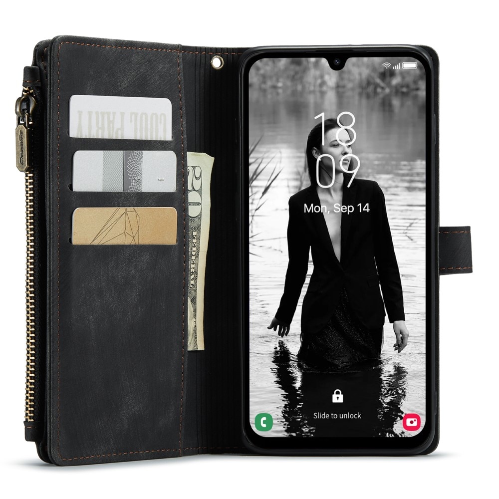 Cartera Zipper Samsung Galaxy A15 Negro