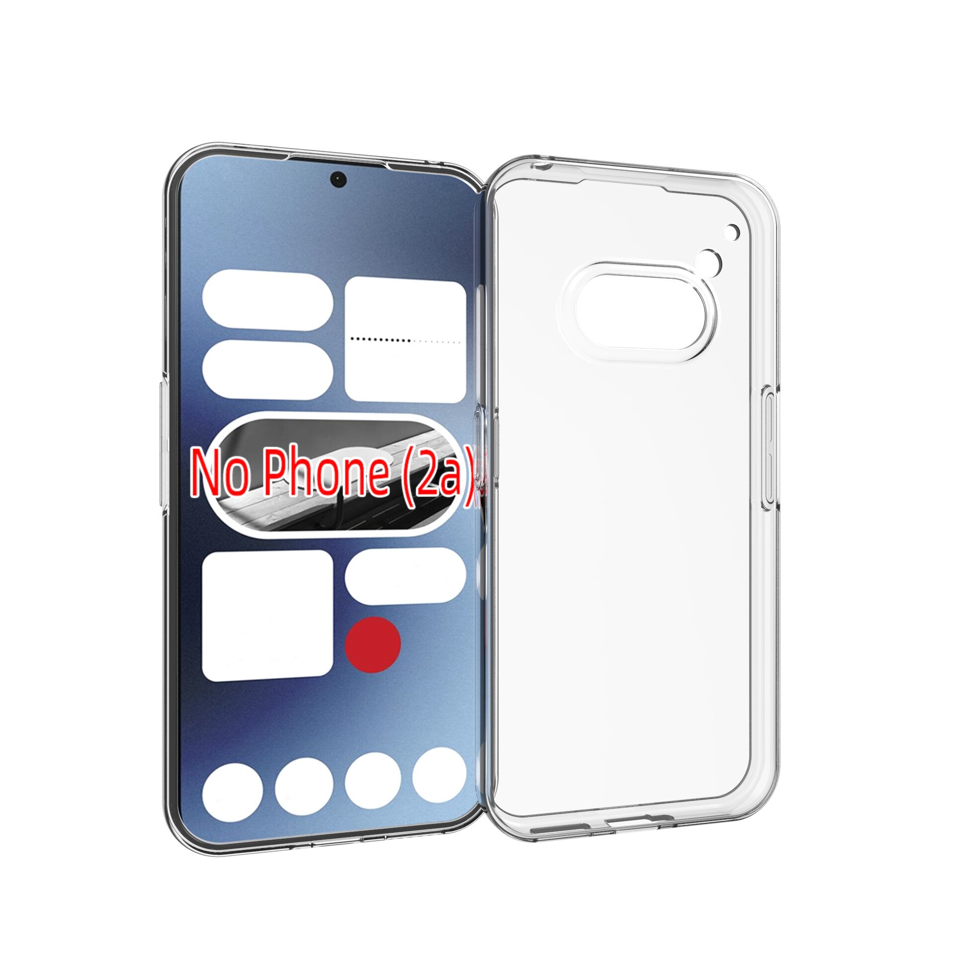 TPU Funda Nothing Phone 2a Clear