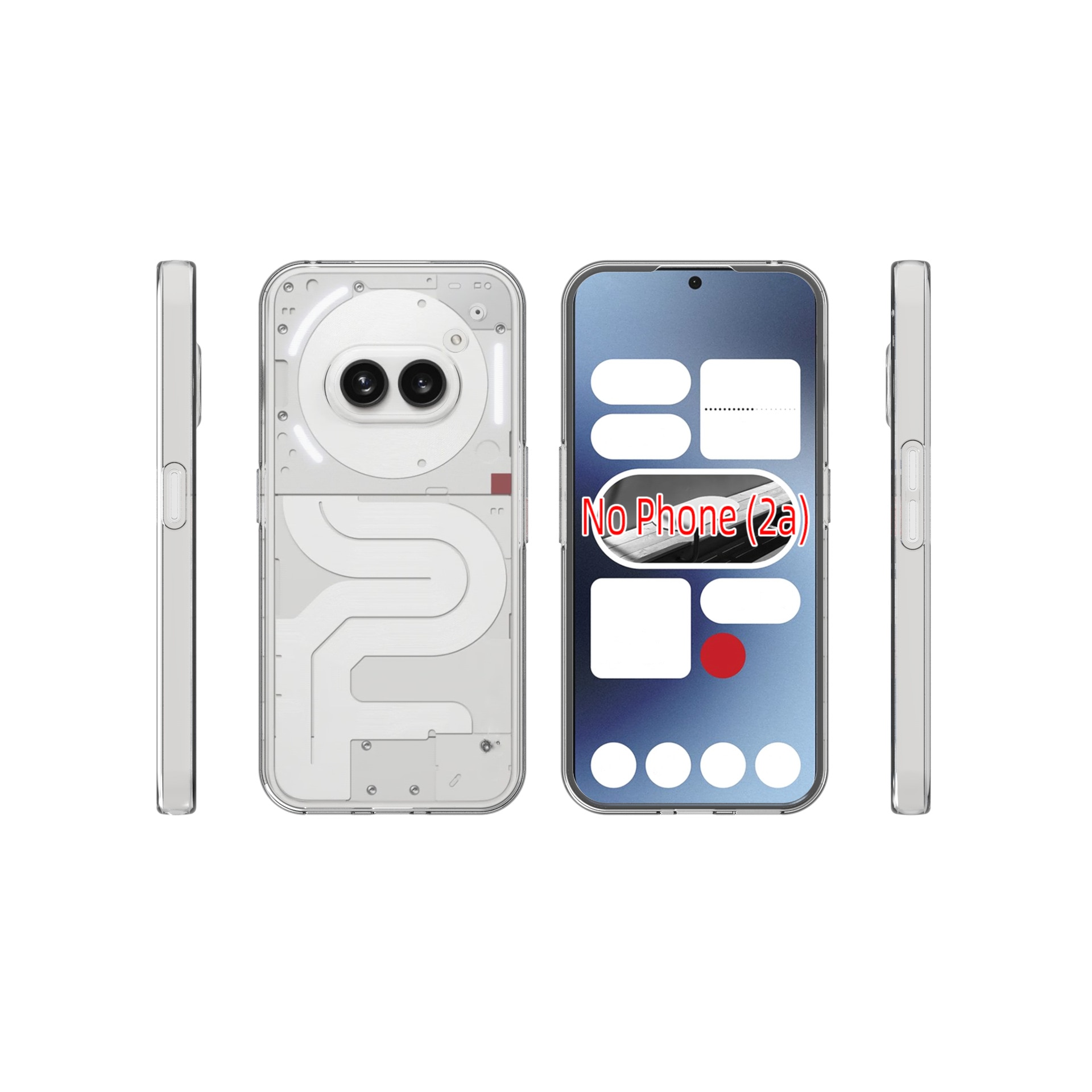 TPU Funda Nothing Phone 2a Transparente