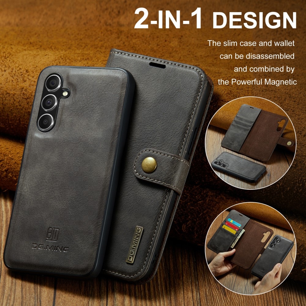 Cartera Magnet Wallet Samsung Galaxy A55 Brown