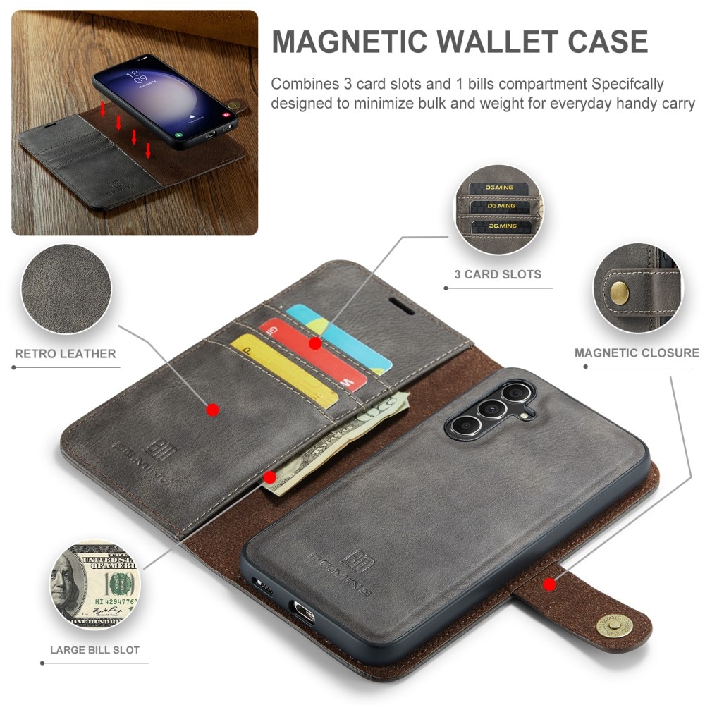 Cartera Magnet Wallet Samsung Galaxy A35 Brown