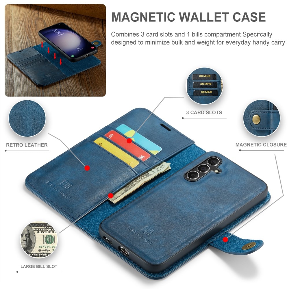 Cartera Magnet Wallet Samsung Galaxy A35 Blue