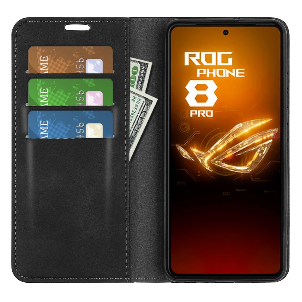 Funda delgada cartera Asus ROG Phone 8 Negro