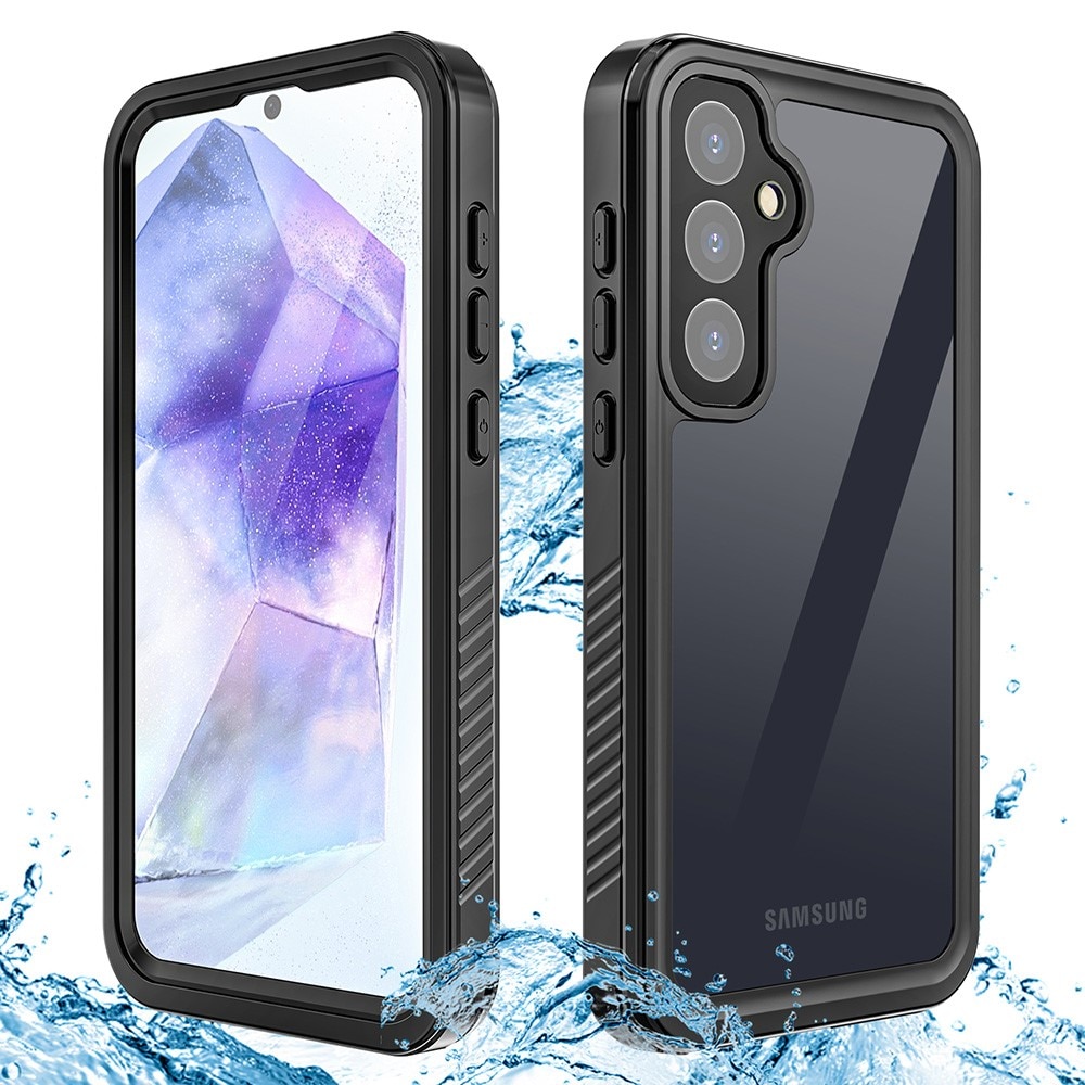 Funda Híbrida Impermeable Samsung Galaxy A55 transparente