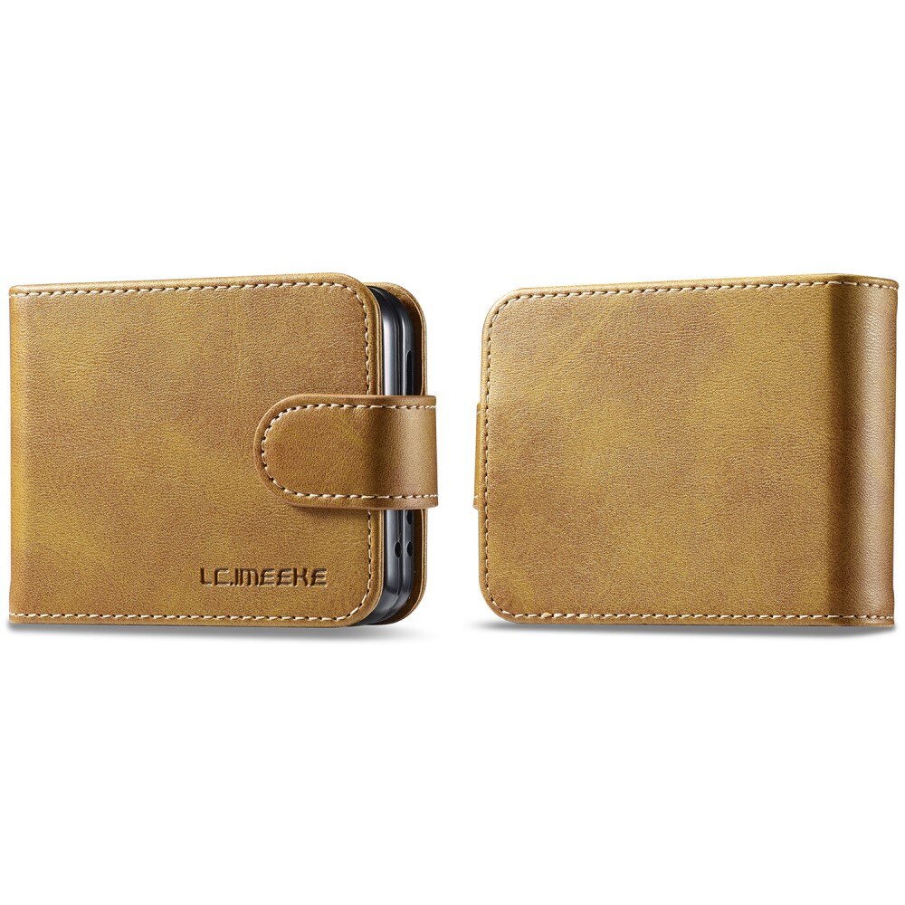 Cartera Samsung Galaxy Z Flip 6 coñac