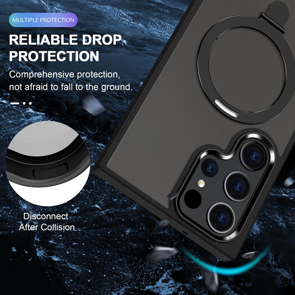 Funda híbrida MagSafe Ring Samsung Galaxy S23 Ultra Negro