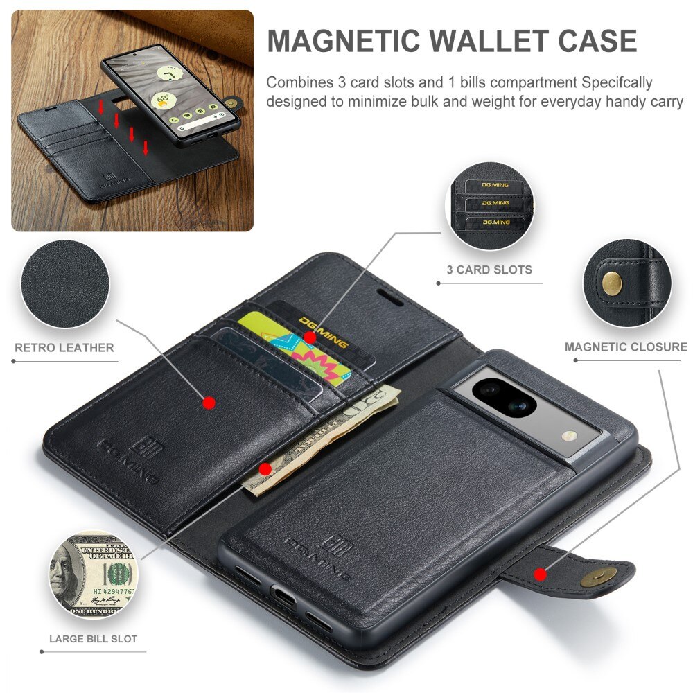 Cartera Magnet Wallet Google Pixel 8a Black