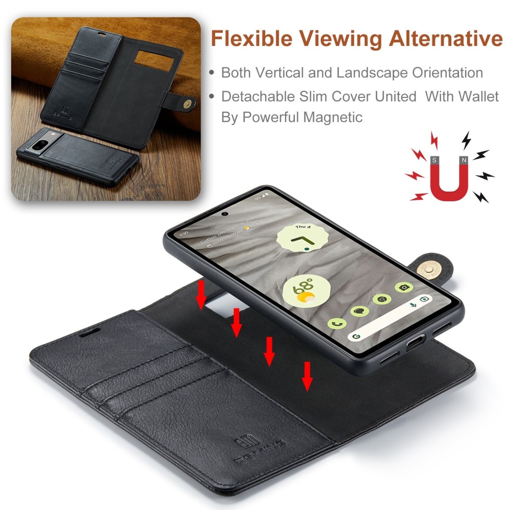 Cartera Magnet Wallet Google Pixel 8a Black
