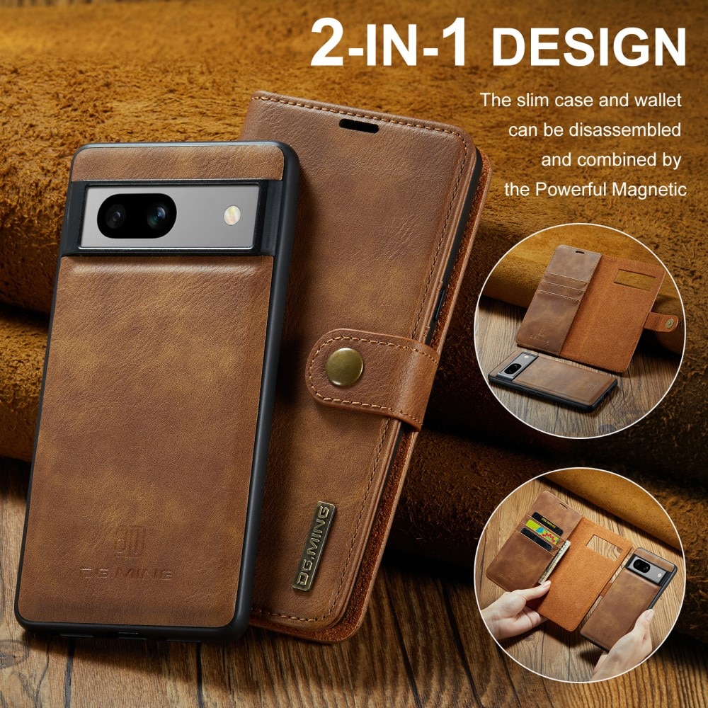 Cartera Magnet Wallet Google Pixel 8a Cognac