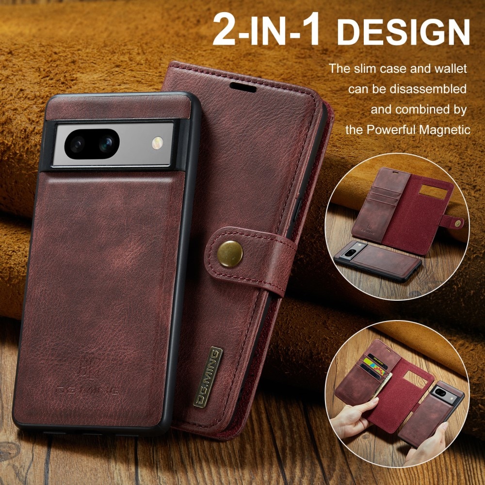 Cartera Magnet Wallet Google Pixel 8a Red