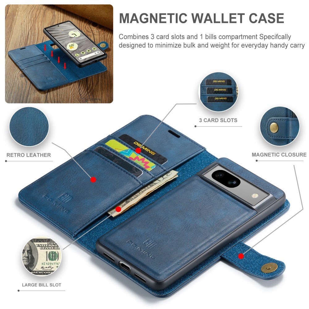 Cartera Magnet Wallet Google Pixel 8a Blue