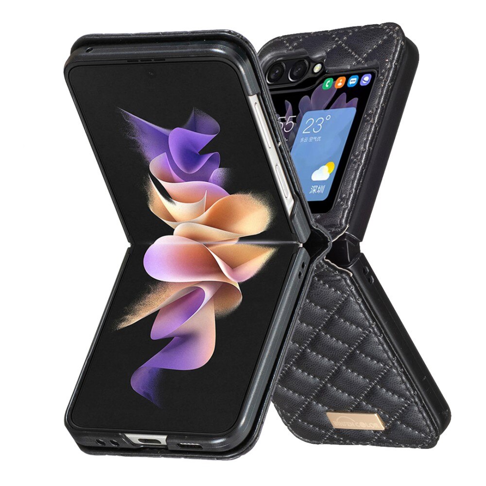 Funda acolchado Samsung Galaxy Z Flip 6 negro