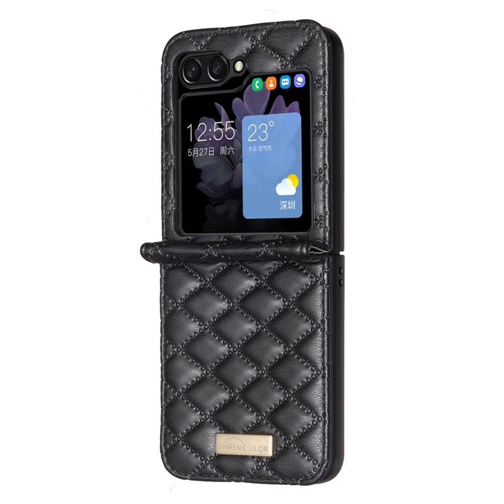 Funda acolchado Samsung Galaxy Z Flip 6 negro