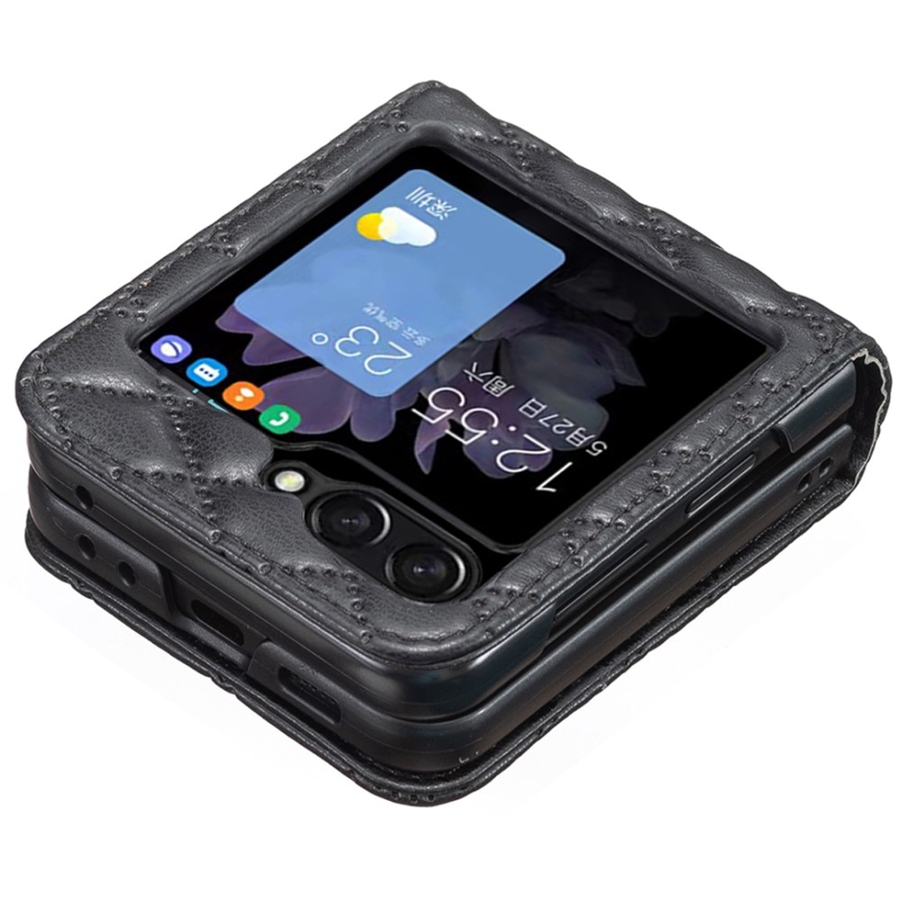 Funda acolchado Samsung Galaxy Z Flip 6 negro