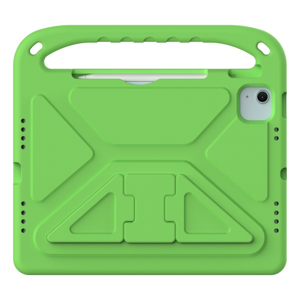 Funda EVA con asa para niños para Apple iPad Air 11 7th Gen (2025) verde