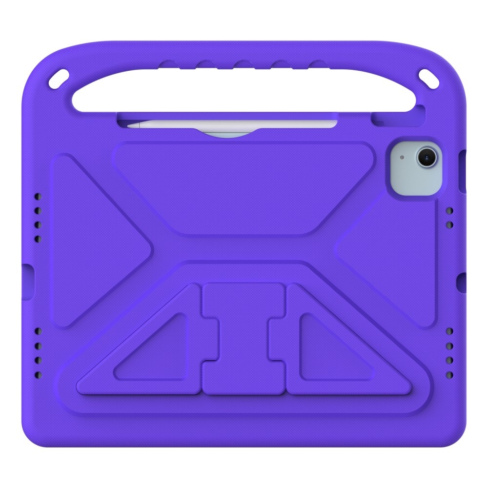 Funda EVA con asa para niños para Apple iPad Air 11 7th Gen (2025) violeta