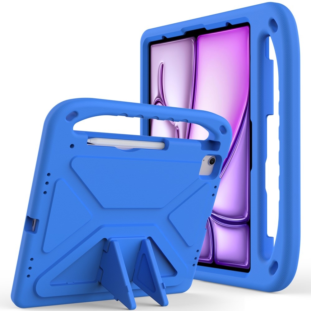 Funda EVA con asa para niños para iPad Pro 13 7th Gen (2024) azul