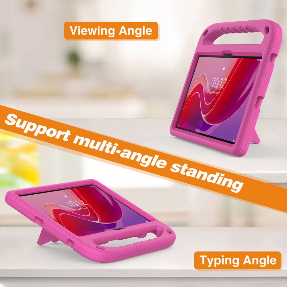 Funda EVA con asa para niños para  Lenovo Tab Rosa