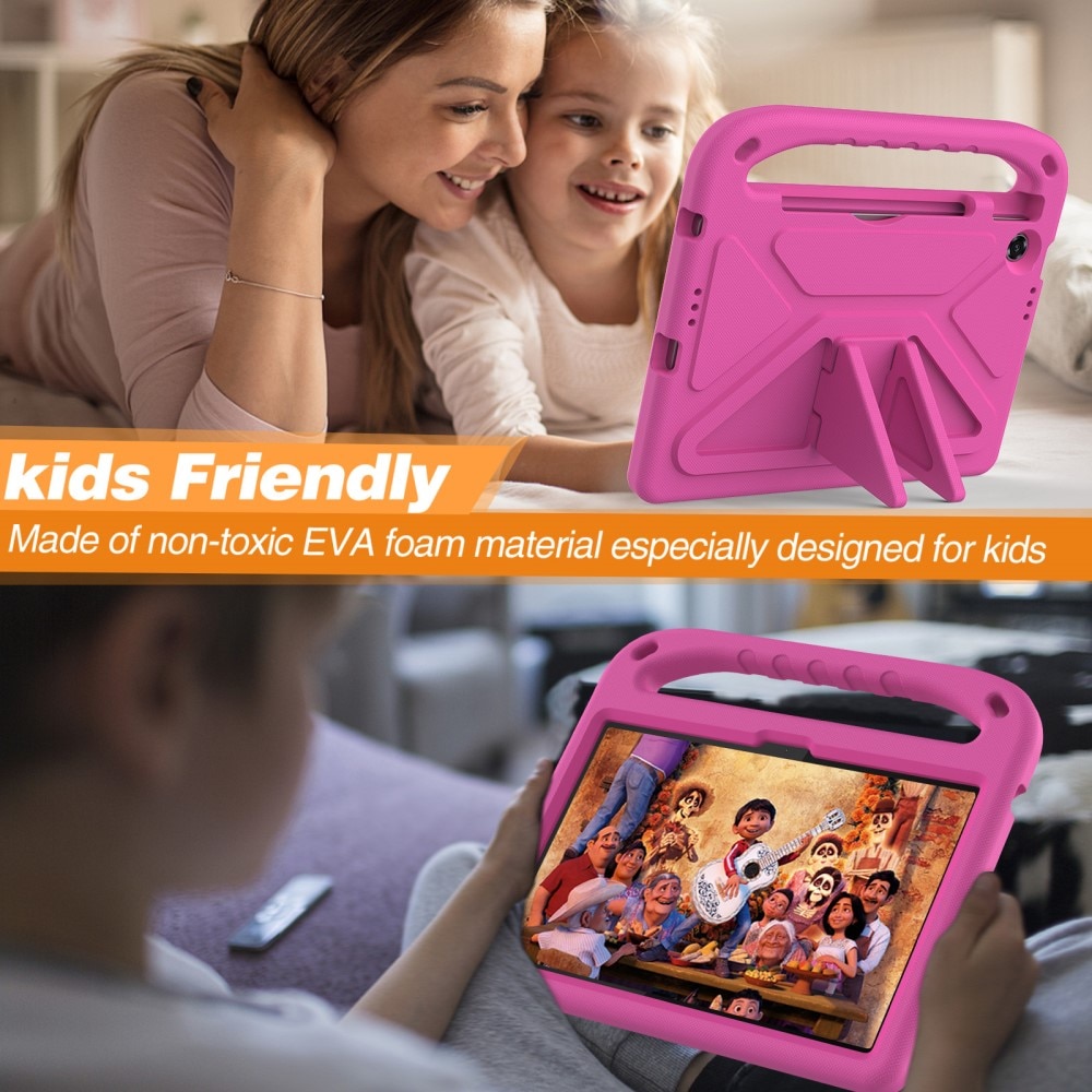 Funda EVA con asa para niños para  Lenovo Tab Rosa