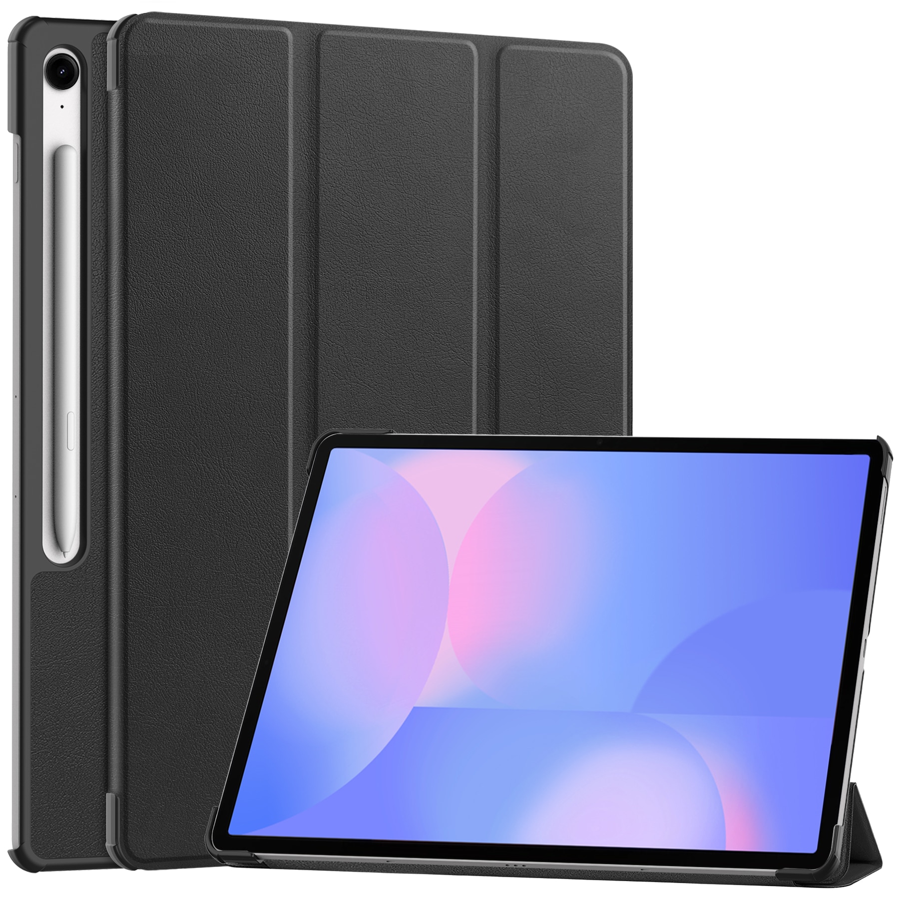 Funda Tri-Fold Samsung Galaxy Tab S10 FE Plus Negro