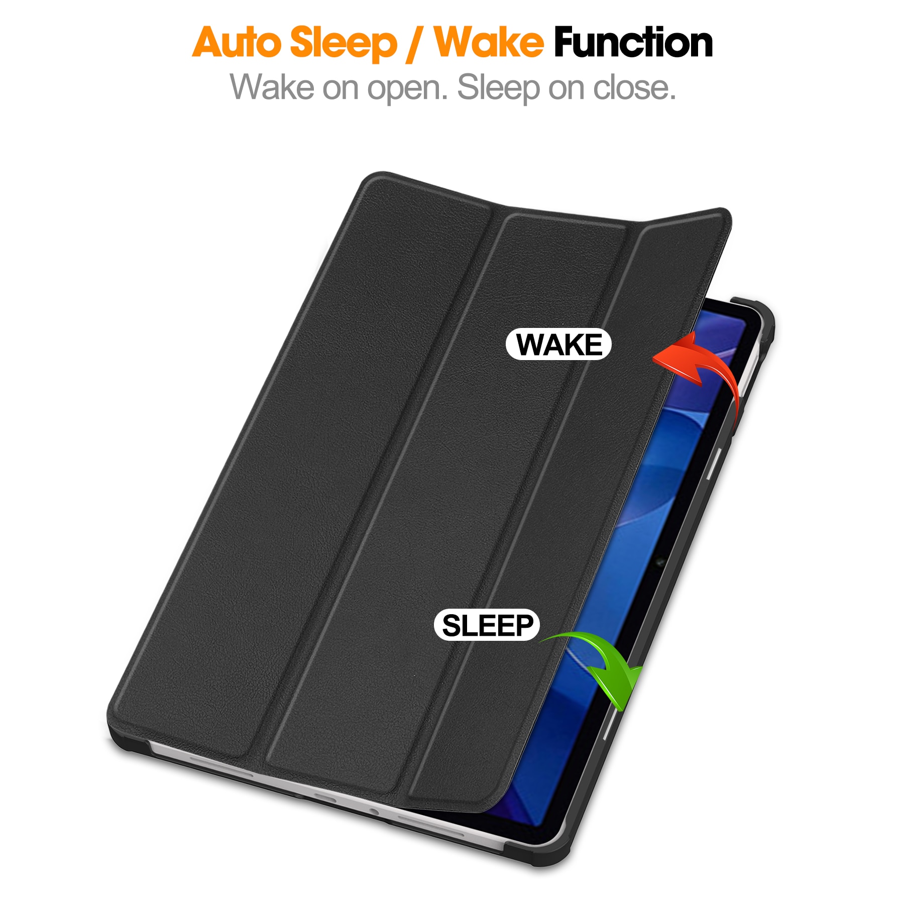 Funda Tri-Fold Xiaomi Redmi Pad 2 Negro