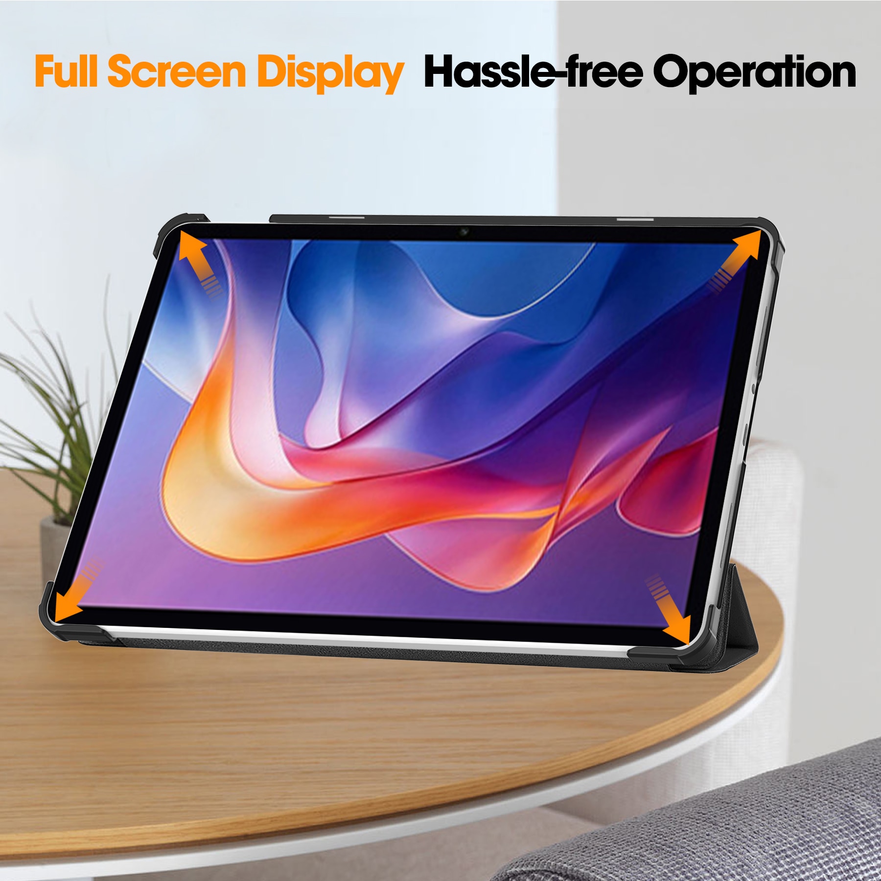 Funda Tri-Fold Xiaomi Redmi Pad 2 Negro