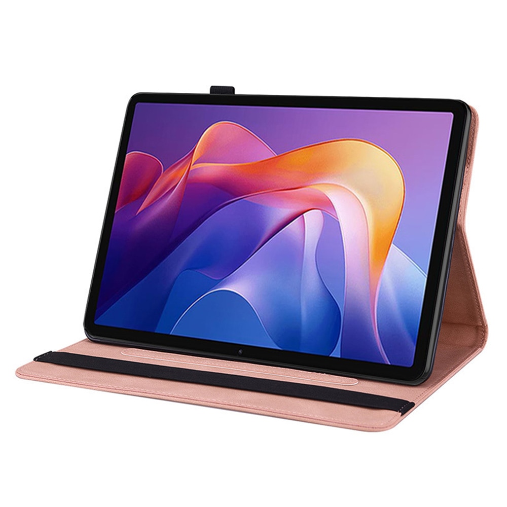Funda de cuero con mariposas Xiaomi Redmi Pad 2 Rosa