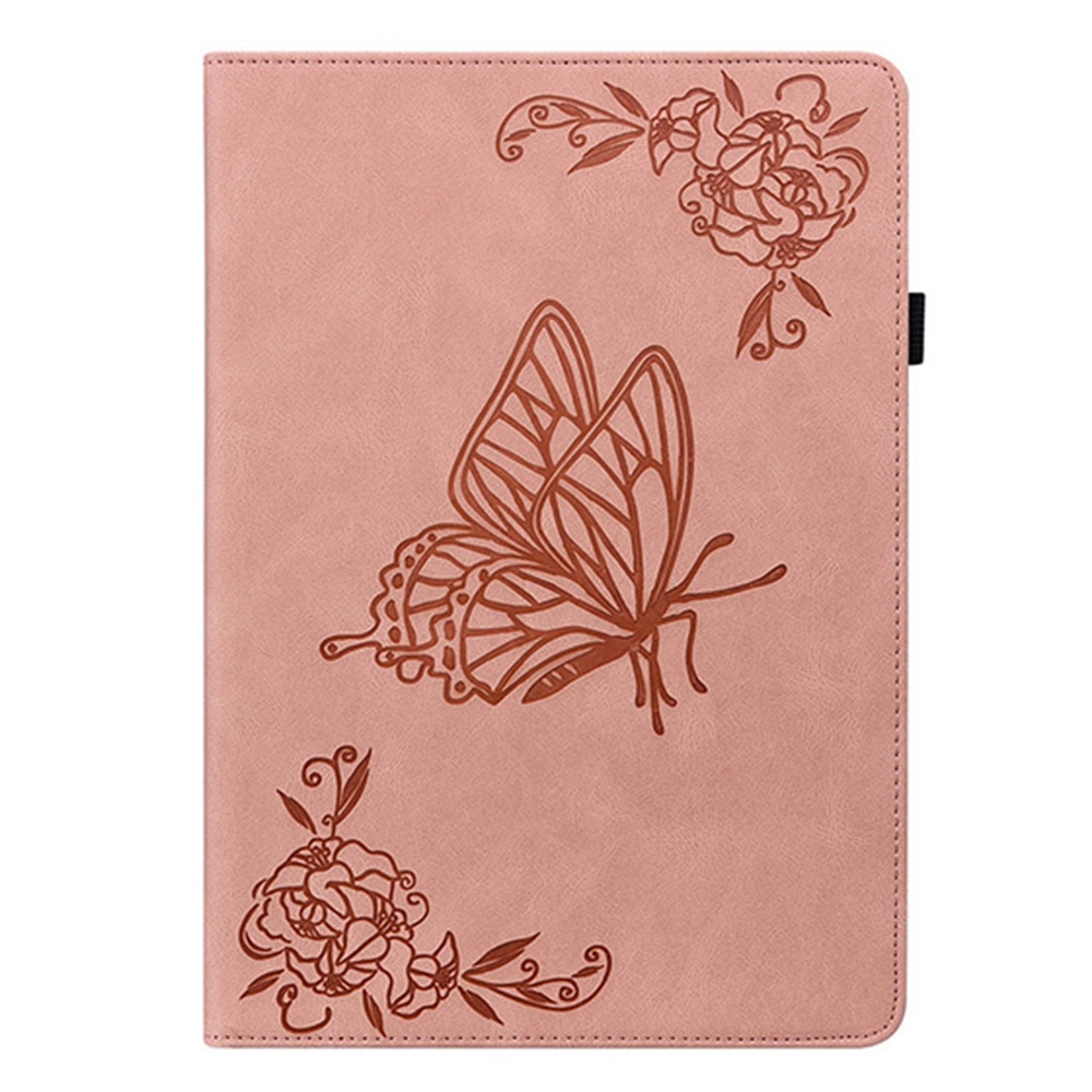 Funda de cuero con mariposas Xiaomi Redmi Pad 2 Rosa