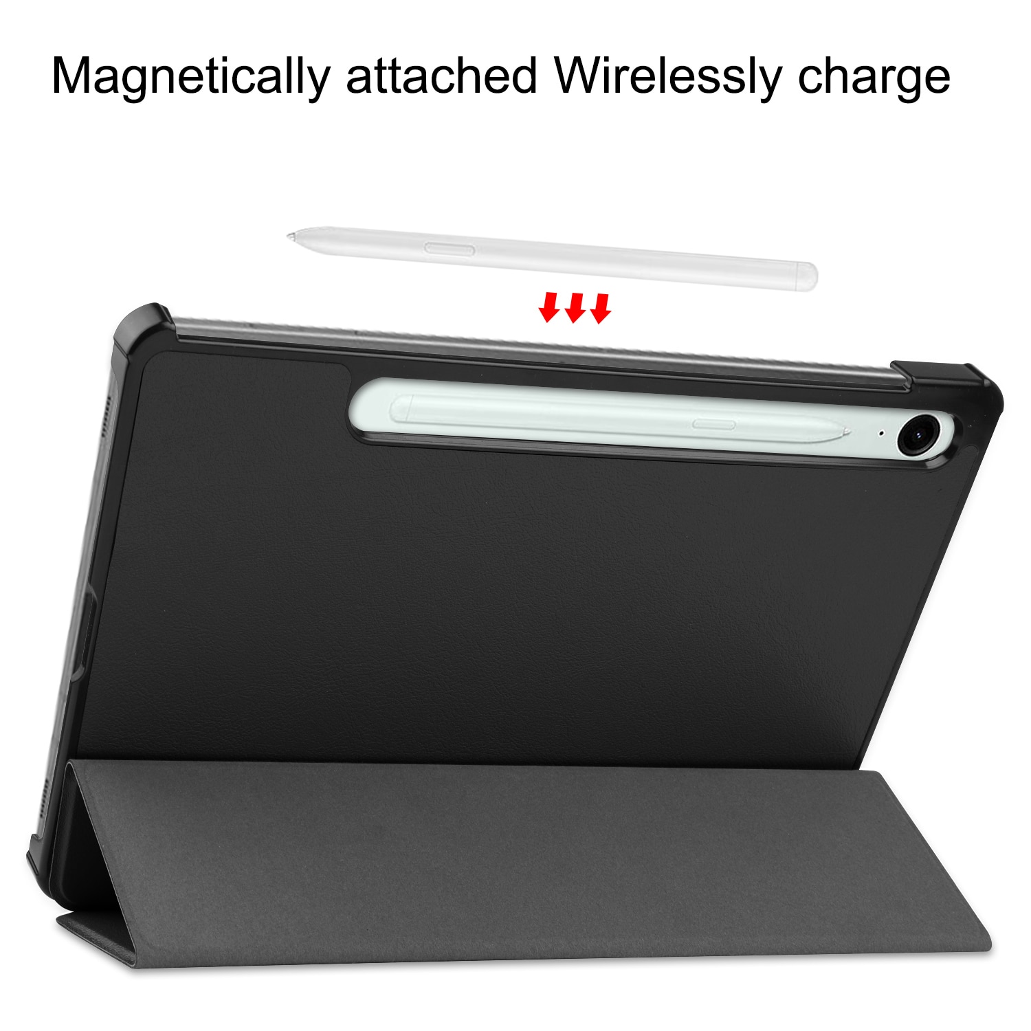 Funda Tri-Fold Samsung Galaxy Tab S10 Lite Negro